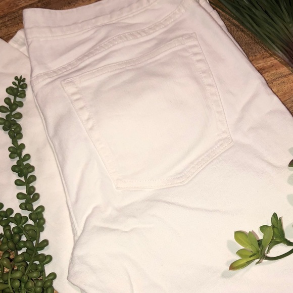 J. Crew White Cropped Matchstick Skinny Jeans - Picture 5 of 5